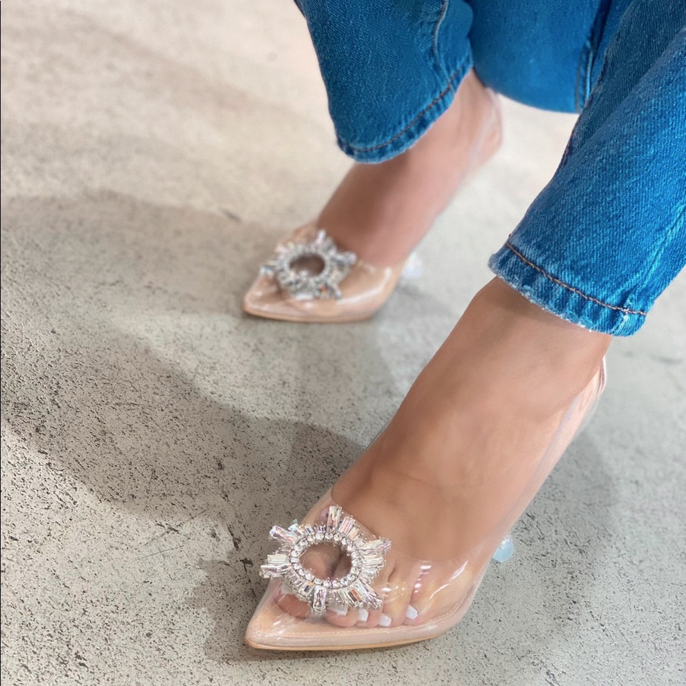 Ella Clear Pumps